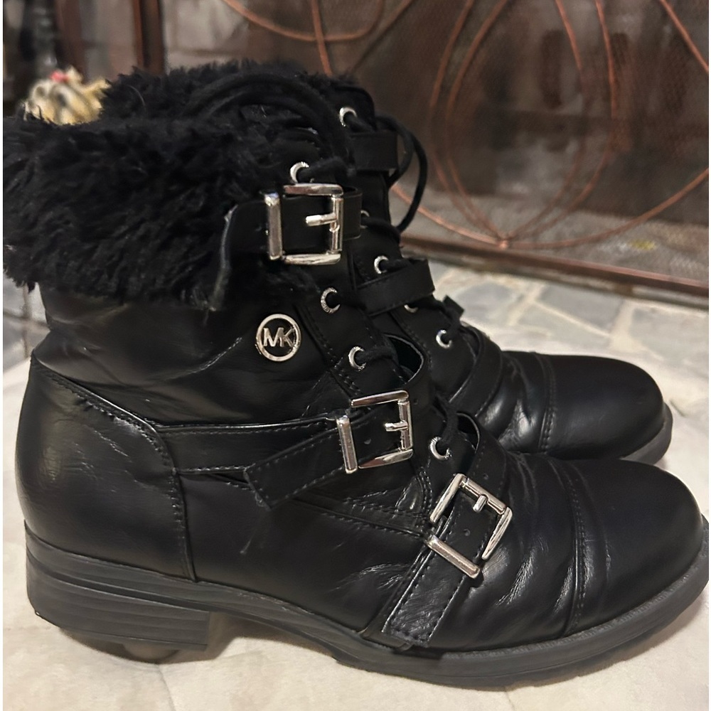 50%offw❤️ Michael Kors Ankle Boot Evie Cammie black grunge goth 👢was$75